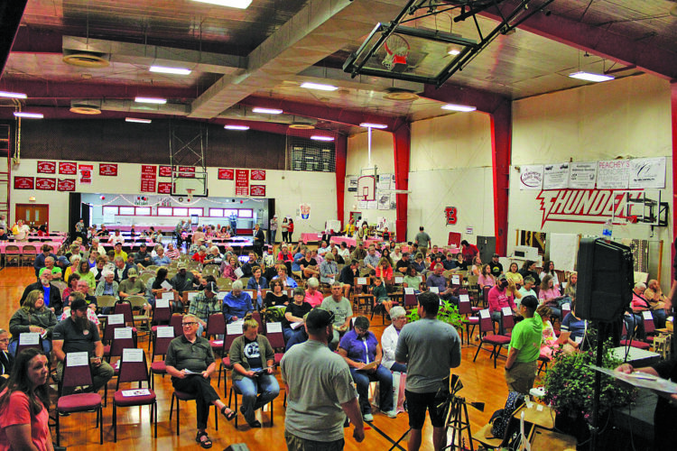 BCS auction returns with food, fellowship and spirited bidding